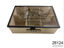 Imagen de CAJA DE TE 6 DIV.MADERA TAPA VIDRIO 24X17X7 3.26